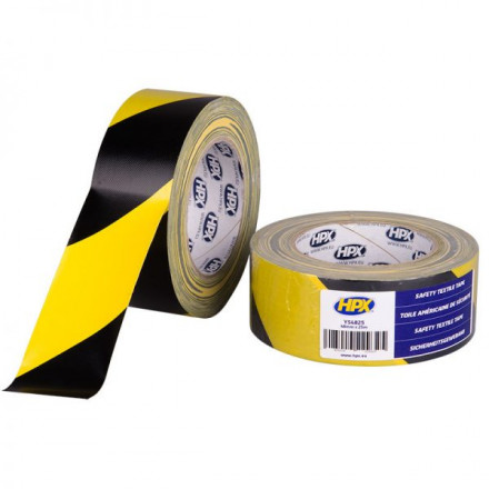 HPX SAFETY TEXTILE TAPE YELLOW/BLACK